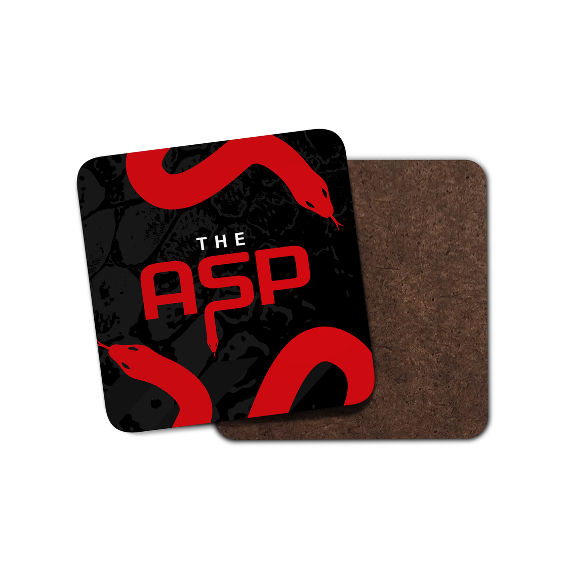 The Asp Twin Snakes Coaster