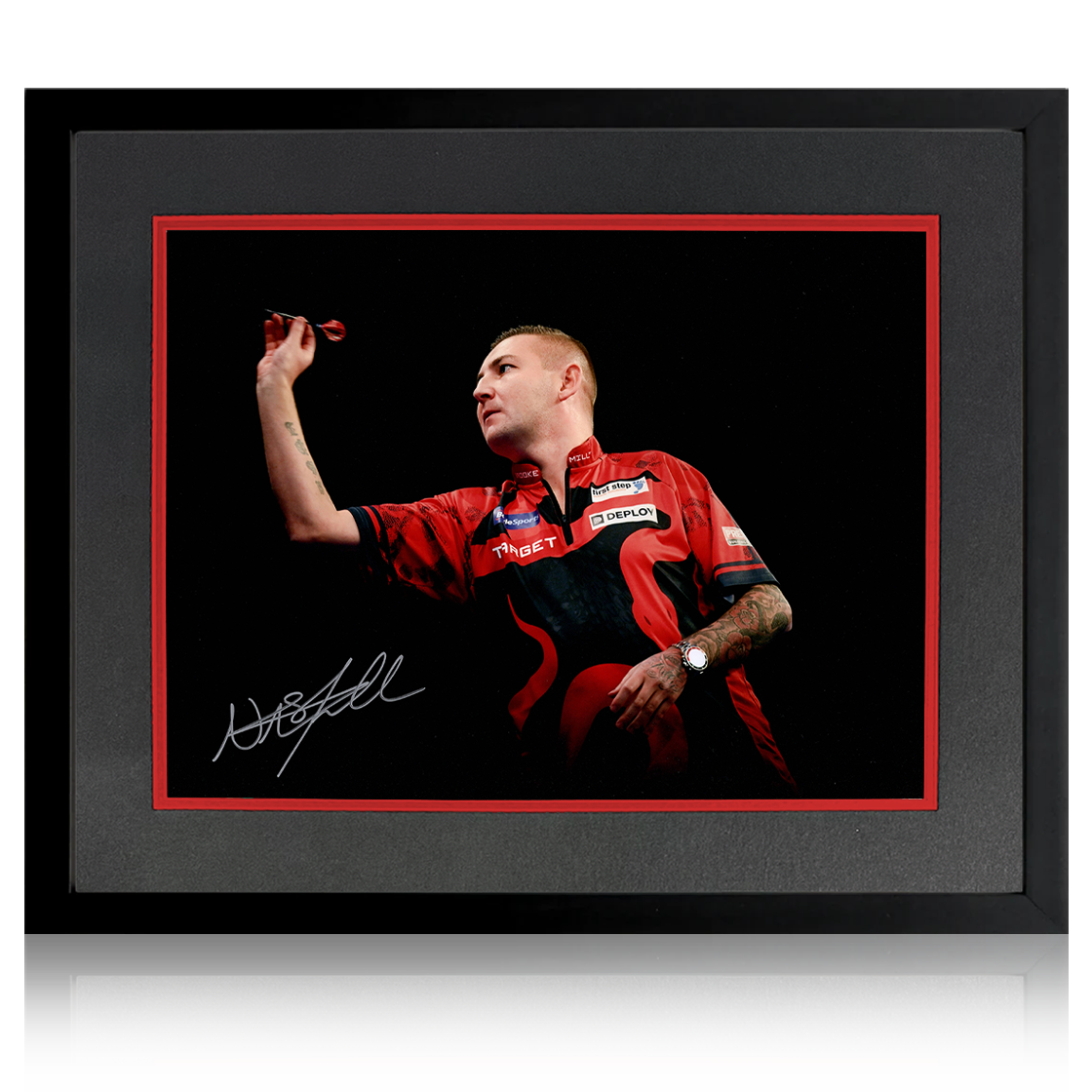 Nathan Aspinall Signed Image Deluxe Mount Frame