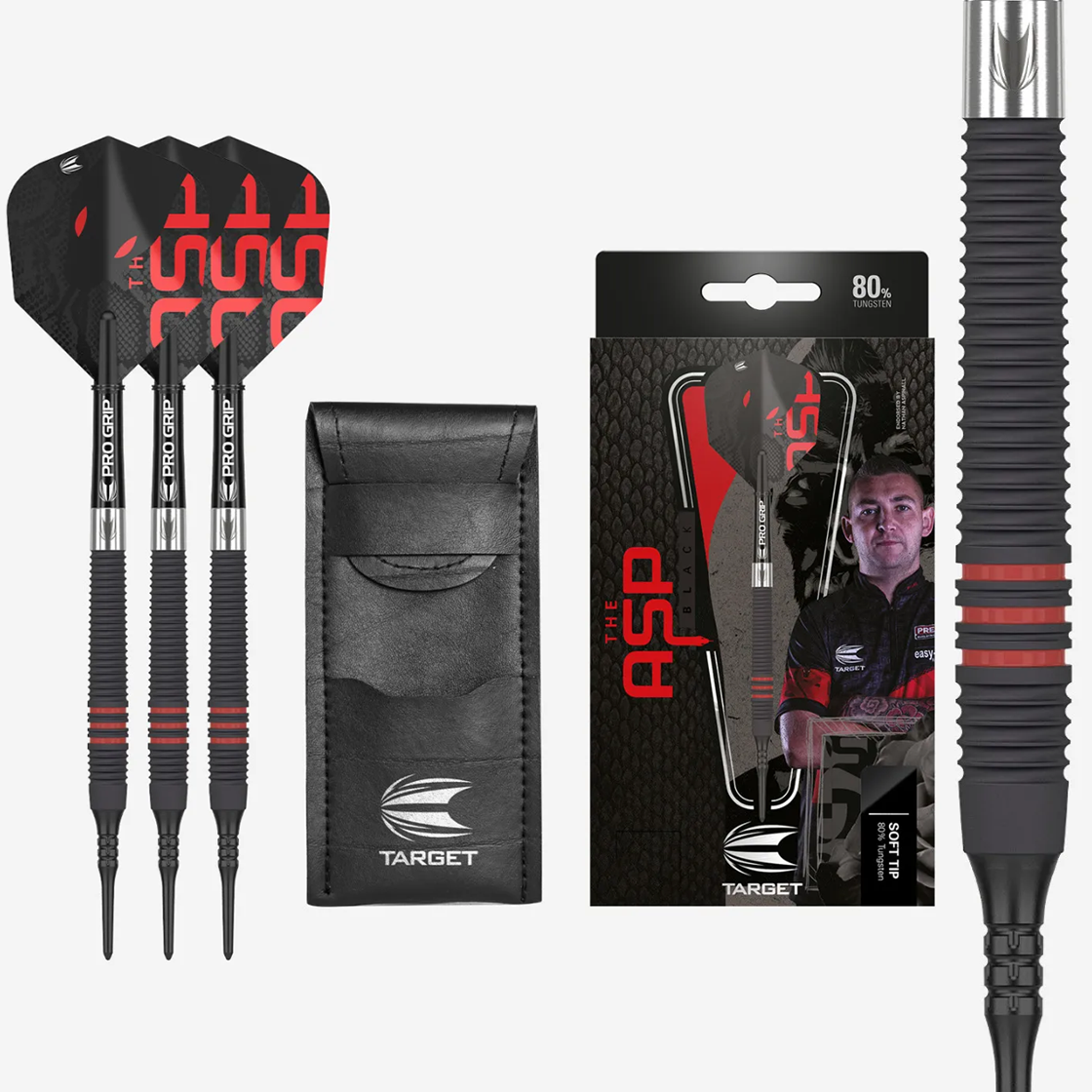 The Asp Black Soft Tip