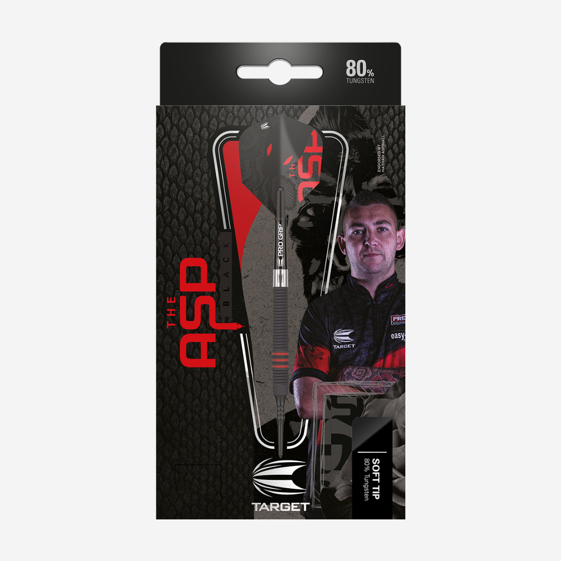 The Asp Black Soft Tip