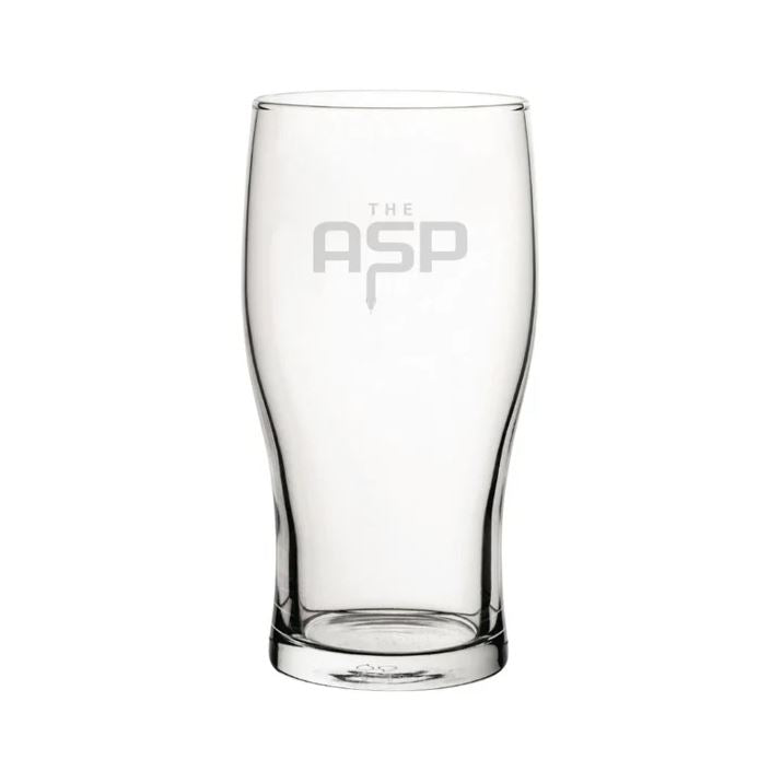 The Asp Engraved Pint Glass